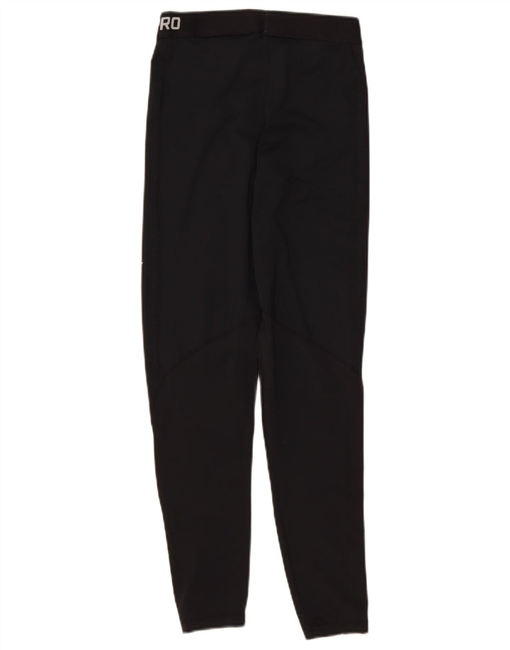 Nike Legging graphique Dri Fit pour femme UK 12 Noir moyen Polyester
