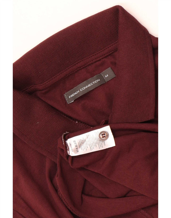 French Connection Polo Homme Marron Moyen Coton