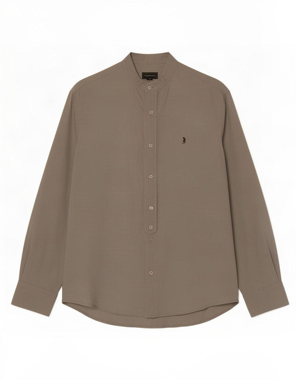 Marlboro Classics Chemise Homme Grand Lin Gris