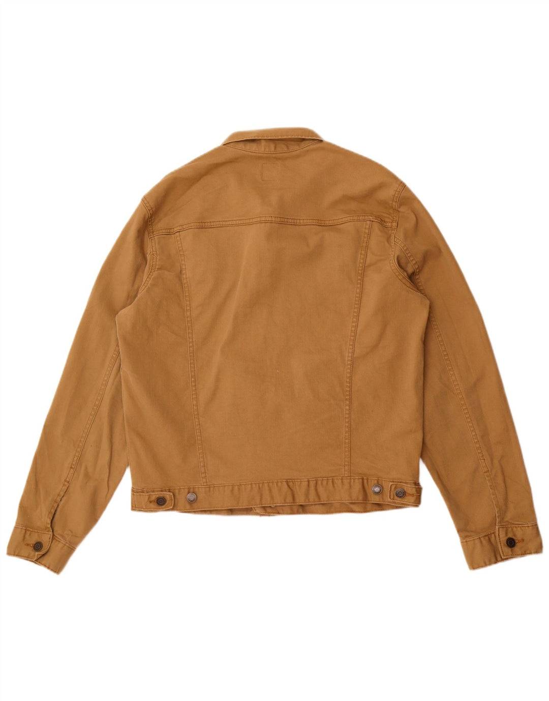 Gap Veste en jean pour homme UK 40 Large Marron Coton