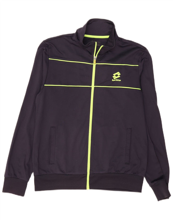 Lotto Veste De Survêtement Homme Bleu Marine Moyen