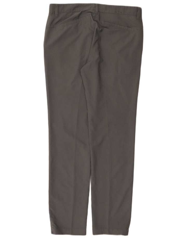Adidas Pantalon Chino Slim Homme W32 L32 Gris Polyester