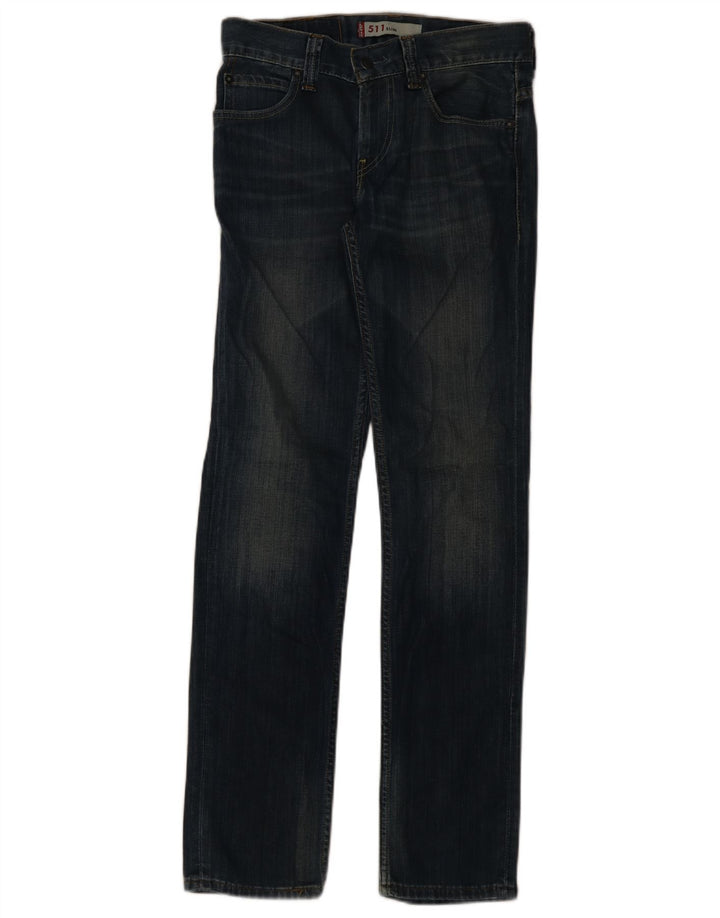 Levi's Jean Slim 511 Homme W31 L34 Bleu Marine Coton
