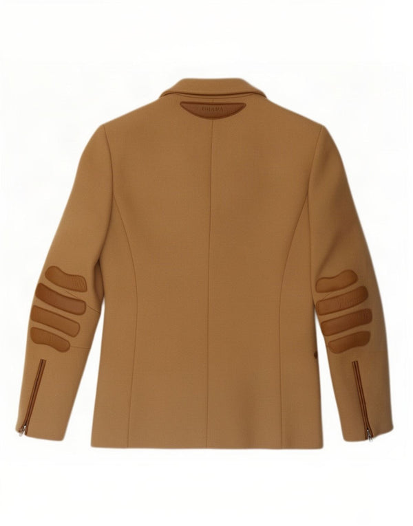 Prada Veste Blazer 3 Boutons Femme IT 38 XS Beige Laine Classique