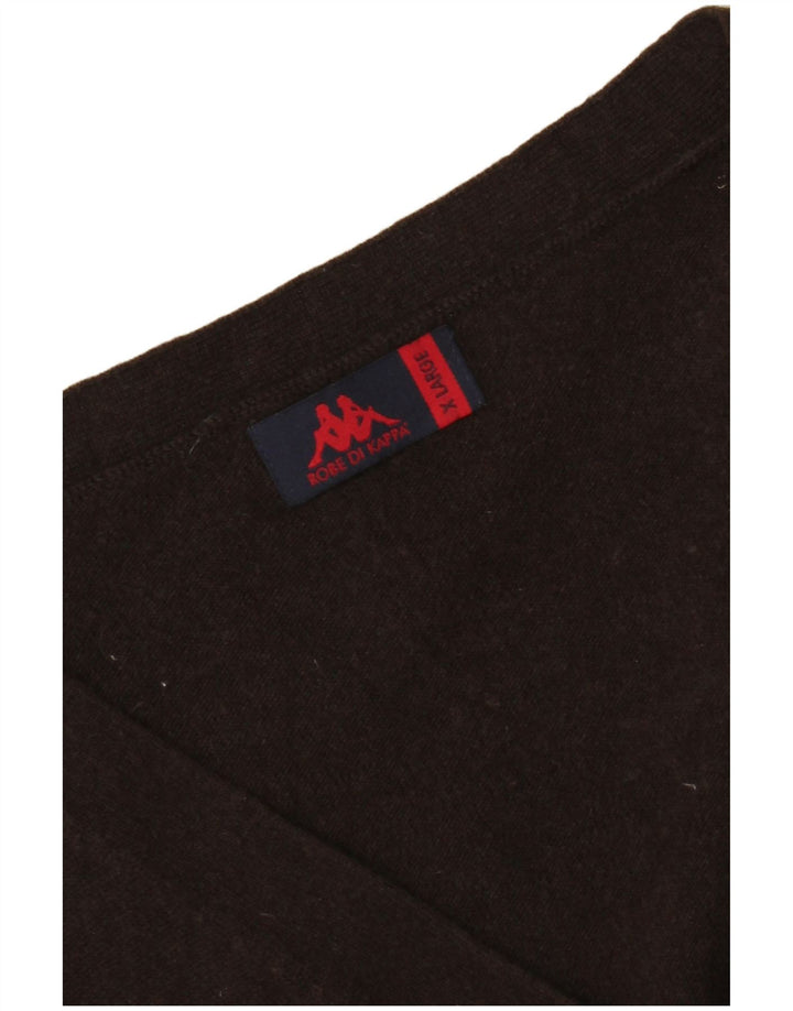 Kappa Cardigan Homme Pull XL Marron