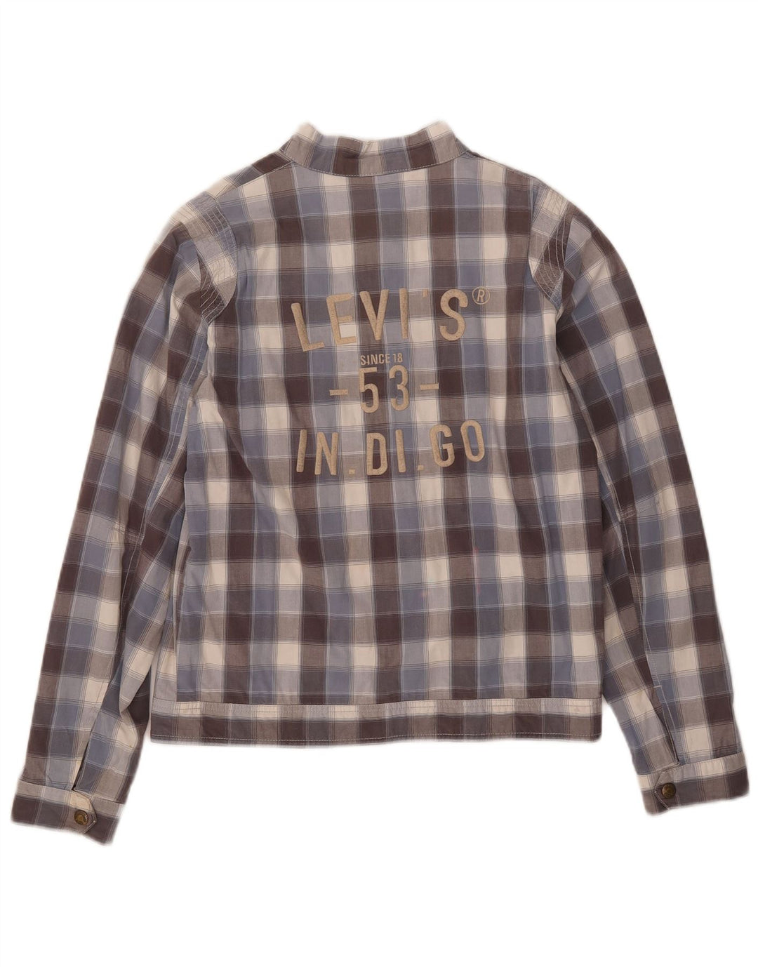 Levi's - Bomber graphique pour garçon 13-14 ans - Carreaux bleus