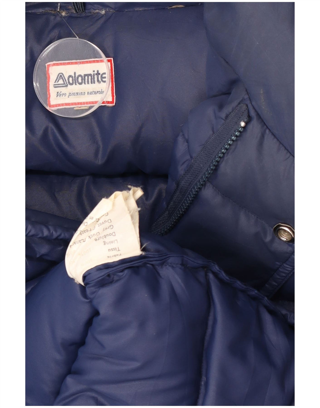 Dolomite Veste matelassée pour homme UK 40 Large Bleu Marine Nylon