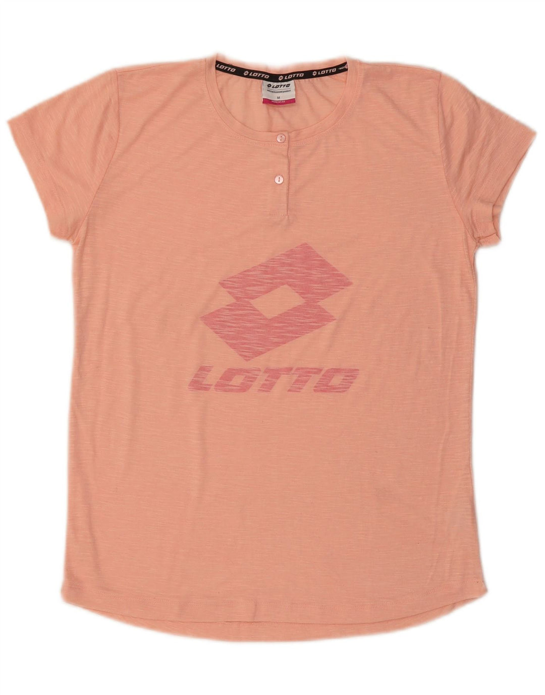 Lotto T-Shirt Graphique Femme UK 14 Rose Moyen Polyester
