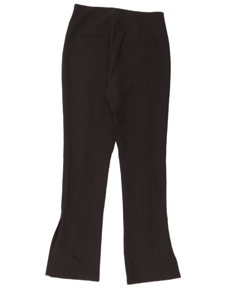Pantalon décontracté Bootcut Femme ZARA Large Noir Polyester