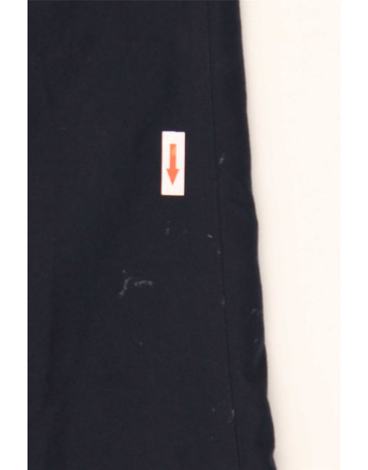 Reebok Pantalon de survêtement pour femme UK 12 Bleu marine moyen Polyester