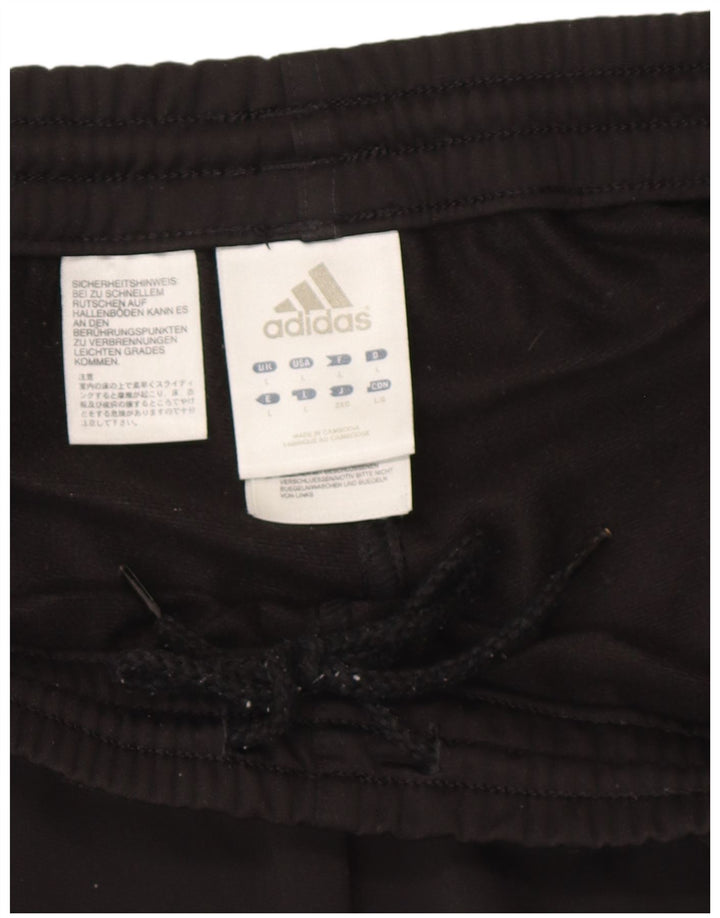 Adidas Pantalon de survêtement pour homme Large Noir Polyester