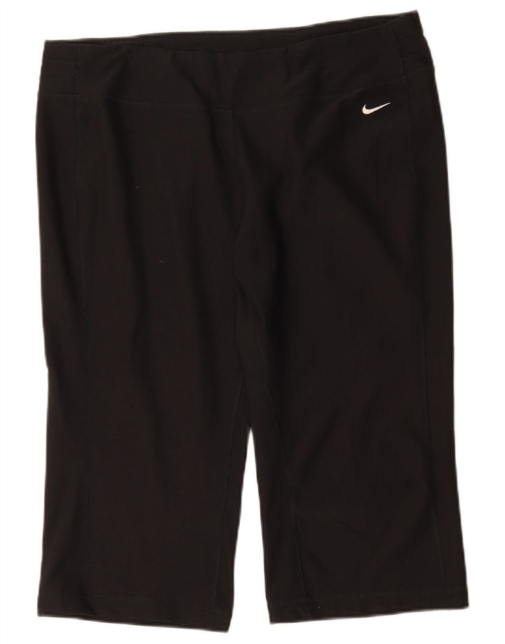 Legging Capri Nike Femme UK 20/22 XL Noir