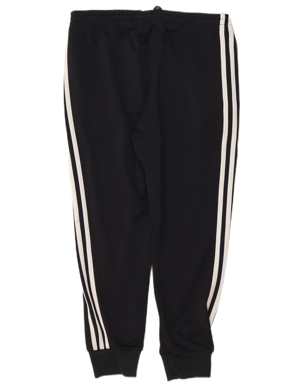 ADIDAS Pantalon de survêtement pour femme Joggers UK 12 Medium Noir Polyester