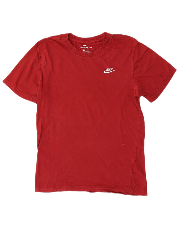Nike T-Shirt Homme Top XS Rouge Coton