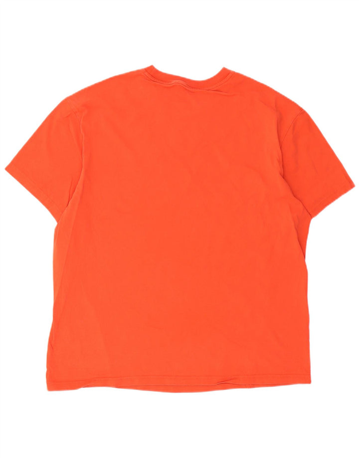 PUMA T-shirt graphique pour hommes, grand, orange