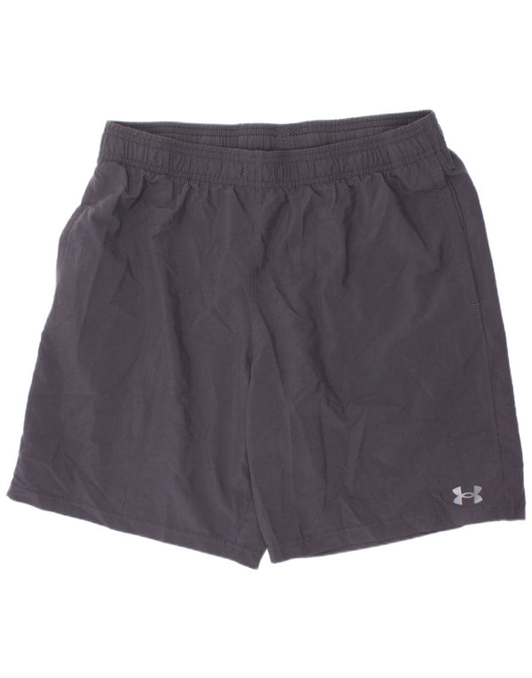 Under Armour Short de Sport Garçon 13-14 Ans XL Noir