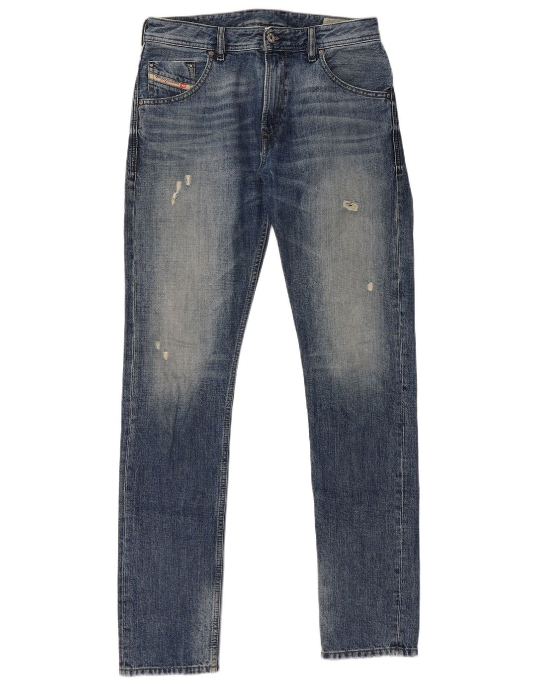 DIESEL Jean Slim Krayver Carrot Homme W29 L32 Bleu Coton