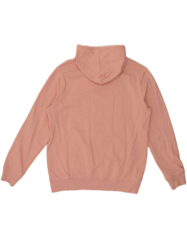 Levi's Pull à capuche graphique surdimensionné pour femme UK 16 Large Rose Coton