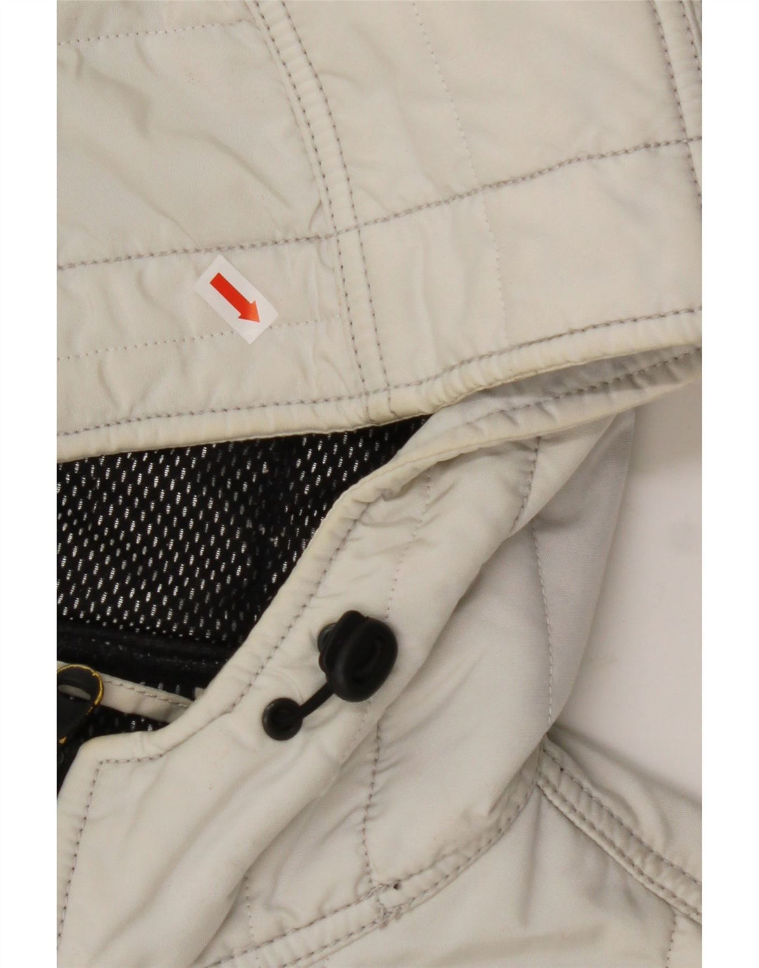 REFRIGIWEAR Veste Bomber à Capuche Femme UK 14 Medium Blanc Polyamide