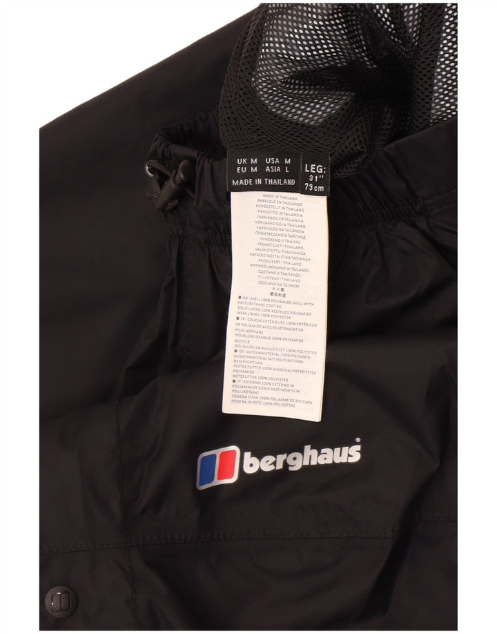 Berghaus Pantalon Imperméable Homme Noir Moyen Polyamide