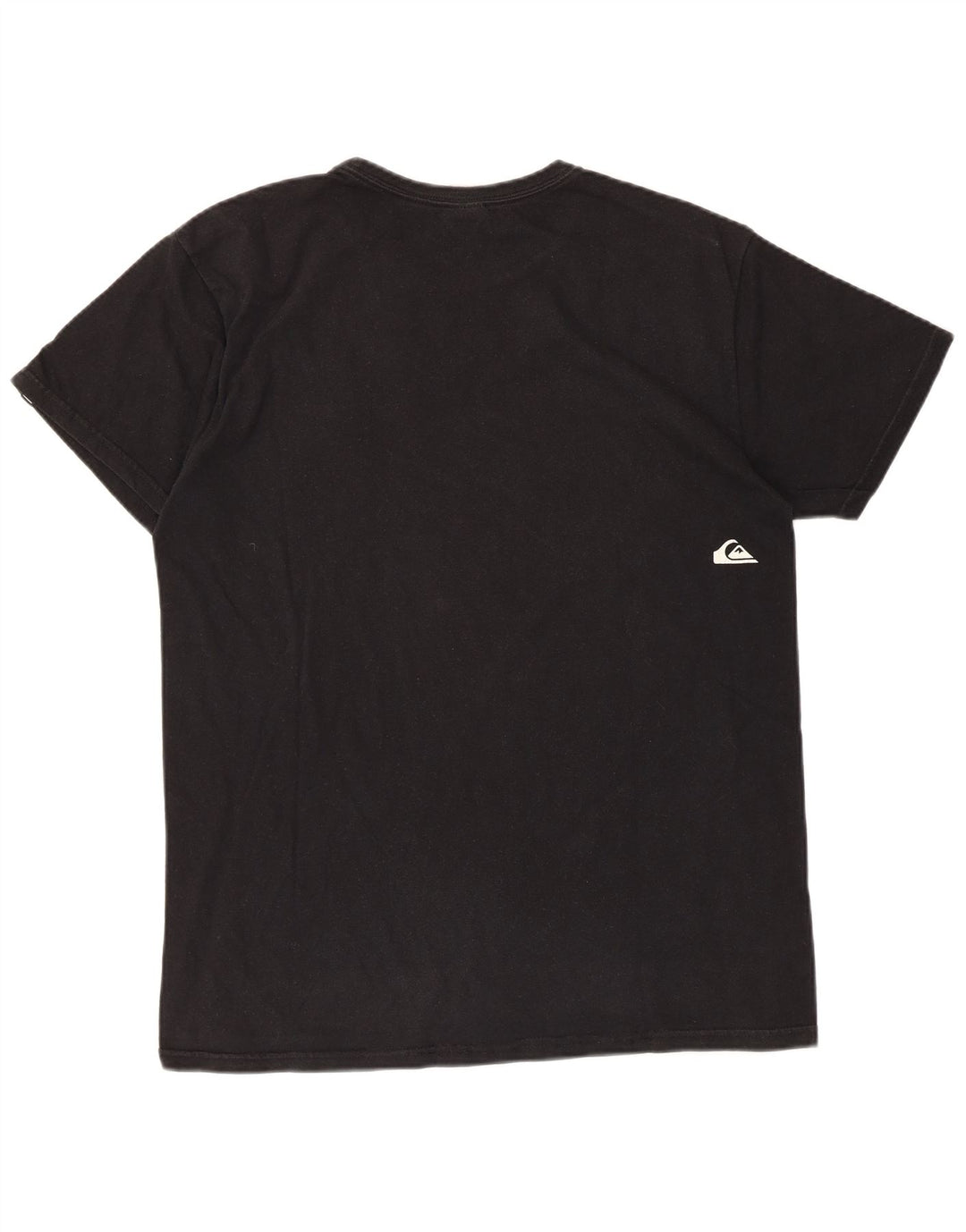 Quiksilver T-Shirt Graphique Homme Noir Moyen Coton