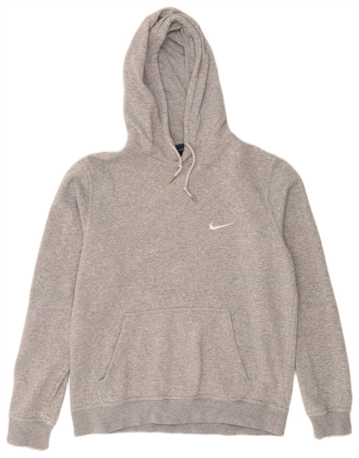Nike Pull à capuche en coton gris moyen pour homme