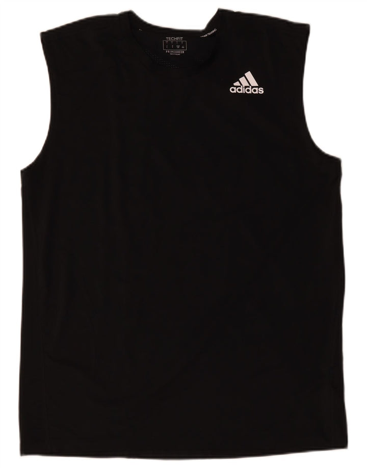 Adidas Hommes Aeroready Débardeur Grand Noir Polyester