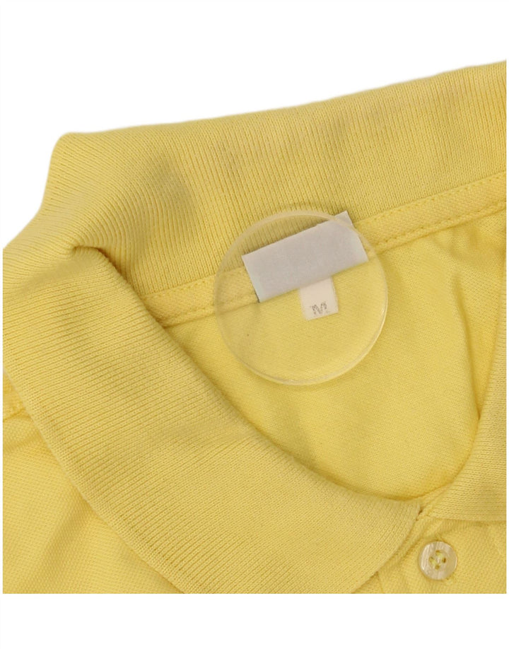 Diadora Polo Homme Jaune Moyen Coton