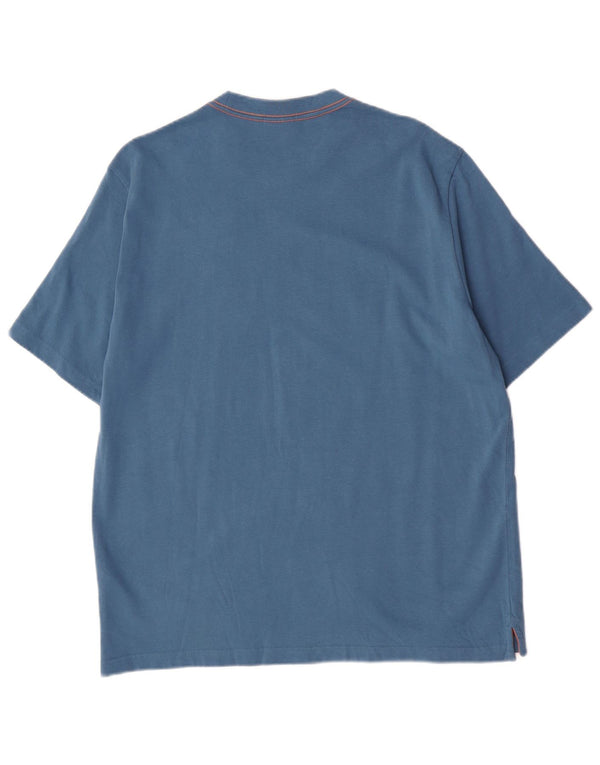 Paul Smith T-Shirt Graphique Homme Grand Bleu Coton