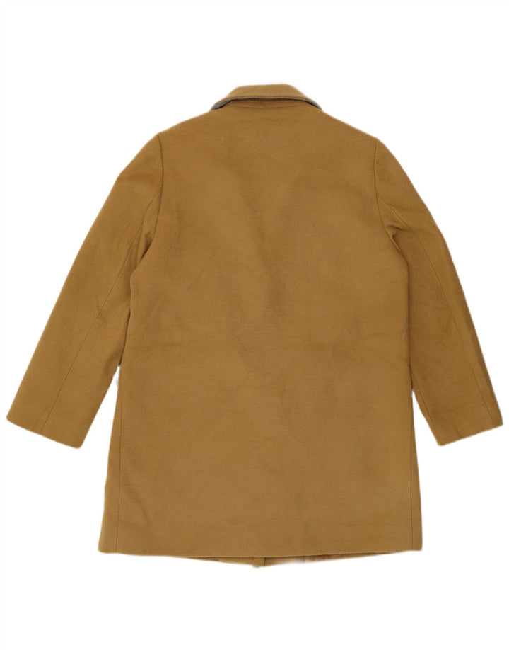 Topshop Manteau surdimensionné pour femme UK 10 Petit Jaune Polyester