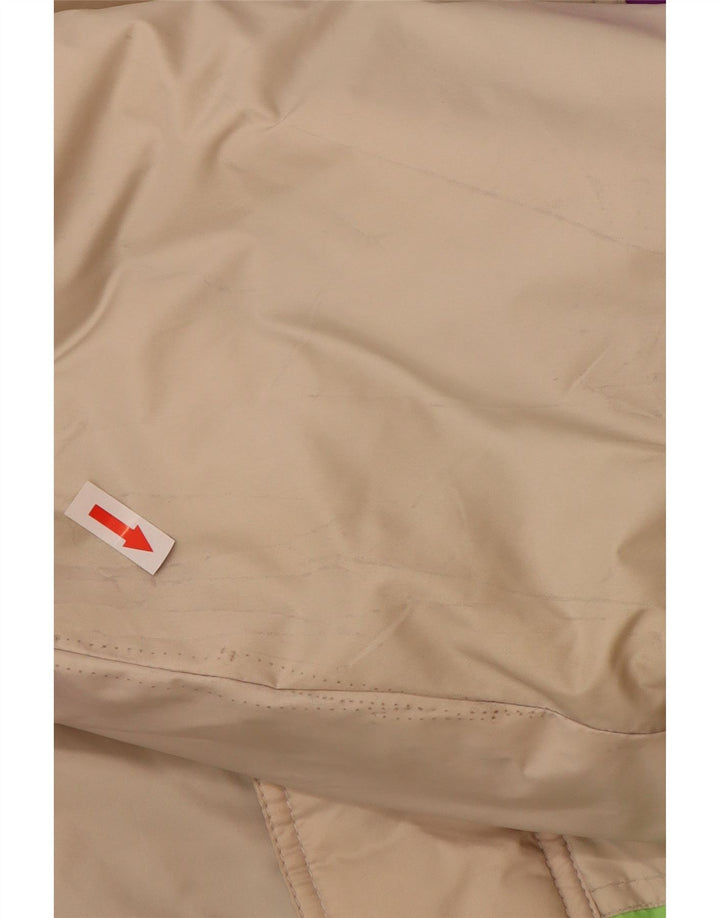 Brugi Veste matelassée pour homme UK 40 Large Beige Colourblock Polyamide