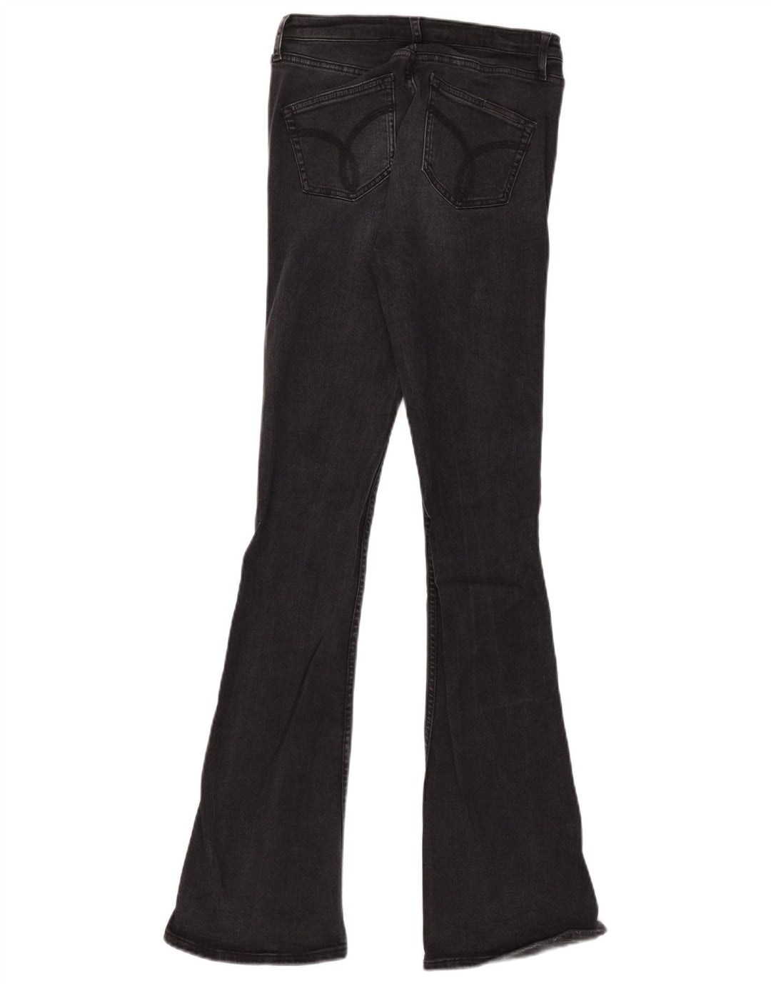 Calvin Klein Jean Slim Bootcut Femme W28 L32 Lyocell Noir