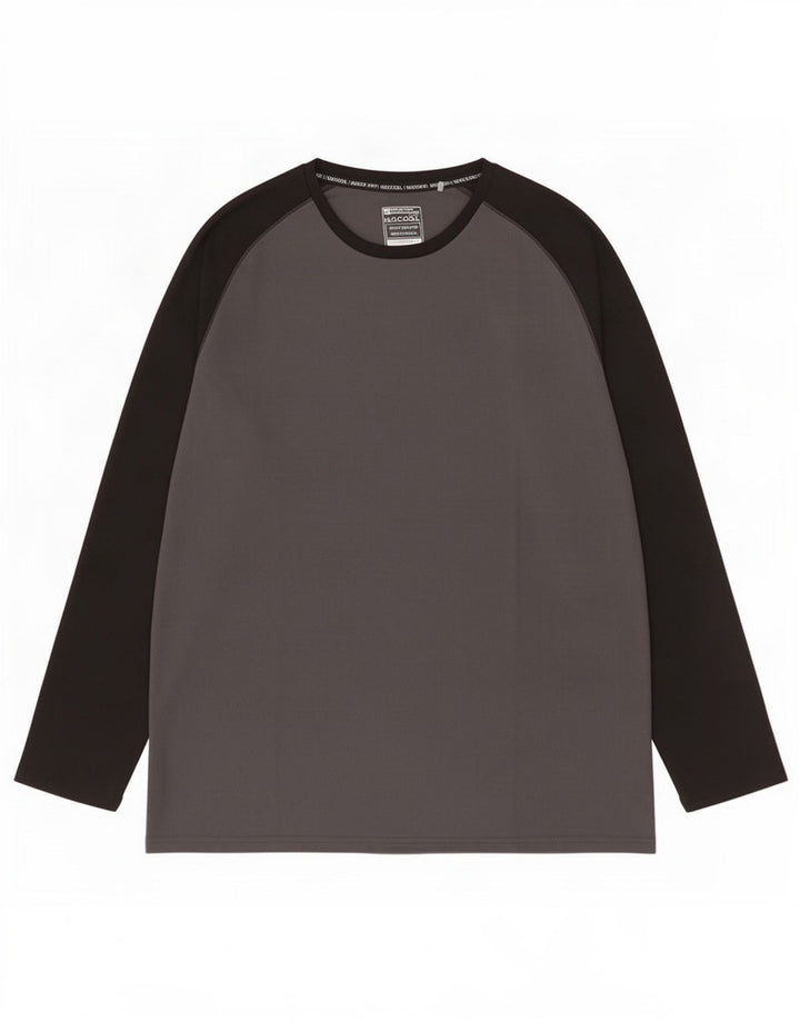 Mountain Warehouse Haut IsoCool à Manches Longues pour Homme 2XL Gris Colorblock