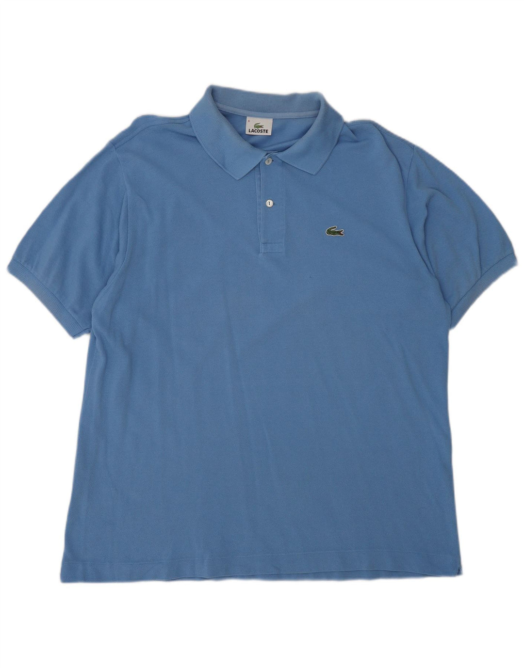 LACOSTE Polo Homme Taille 6 XL Bleu Coton
