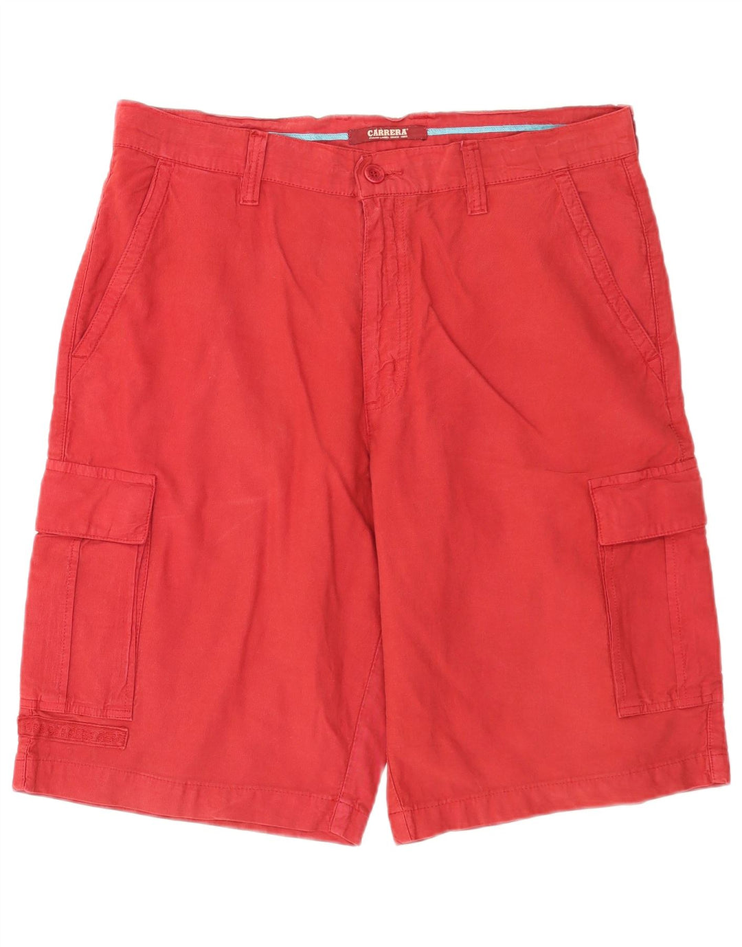 Carrera Short Cargo Homme IT 52 XL W36 Rouge Coton