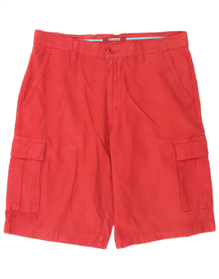 Carrera Short Cargo Homme IT 52 XL W36 Rouge Coton
