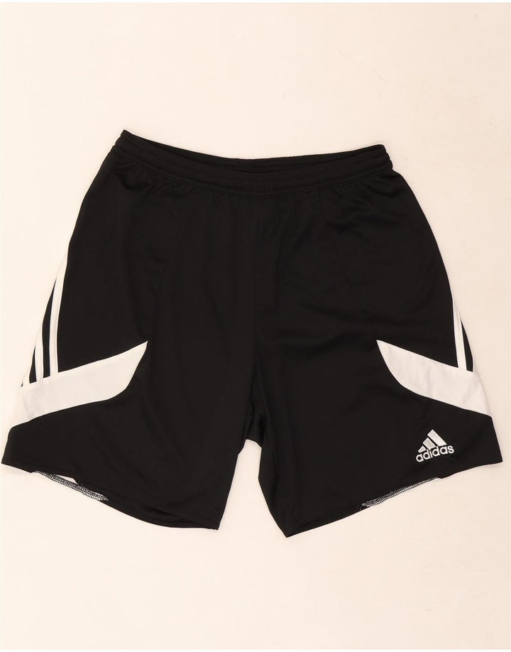 Adidas Short de sport Climalite Homme Noir Moyen Polyester Colorblock