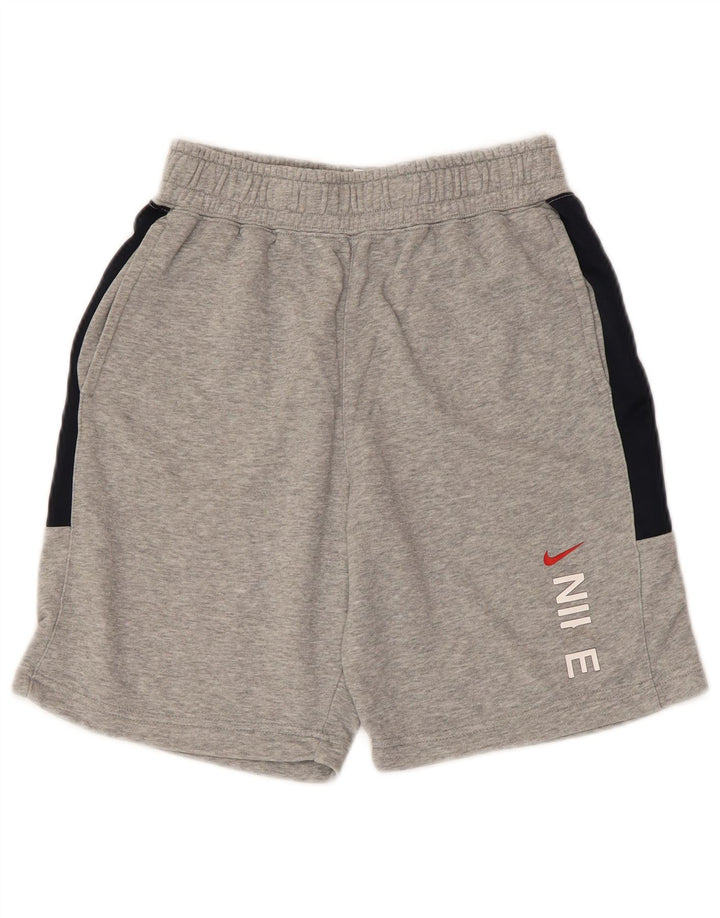 NIKE Boys Sport Shorts 12-13 Years Large  Grey Colourblock