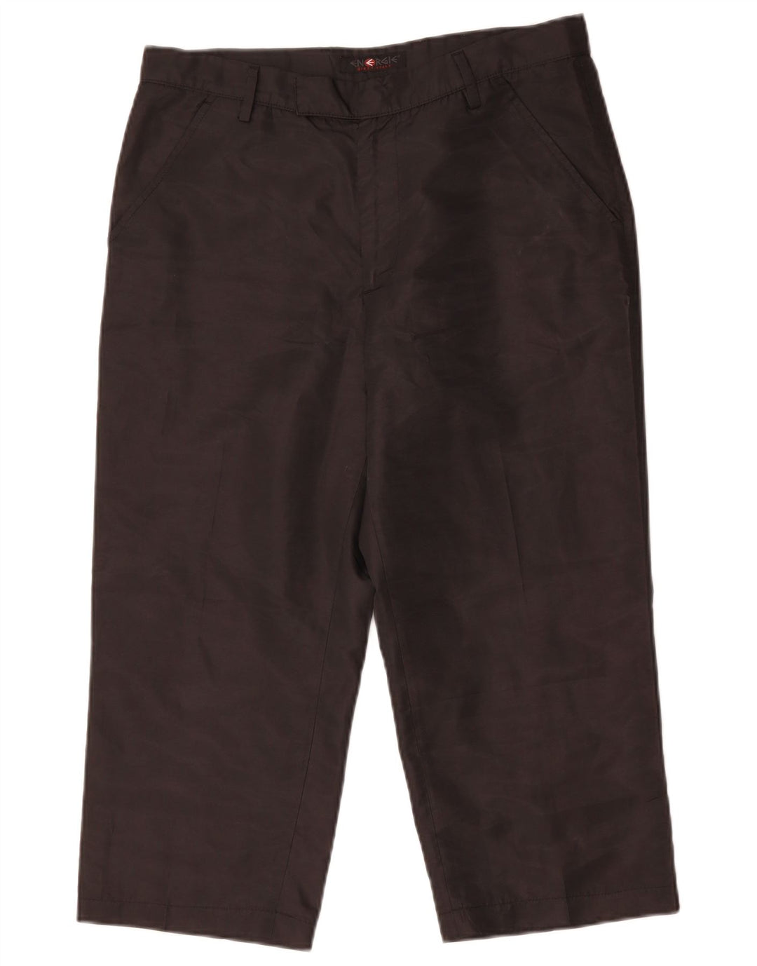 Pantalon Capri Taille Haute Femme Energie W33 L23 Noir Polyester
