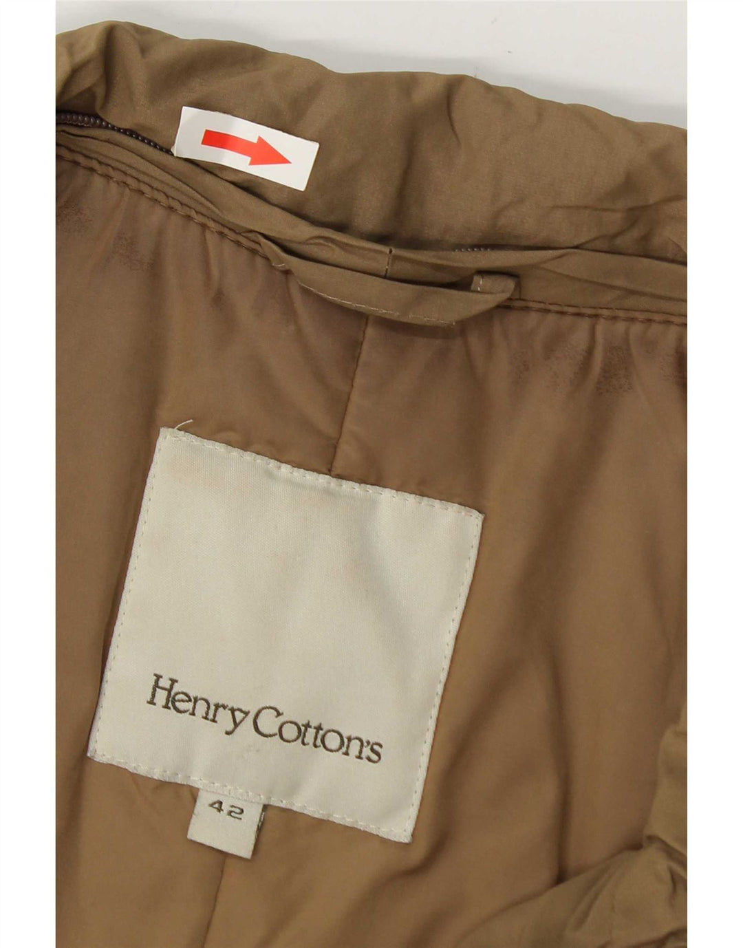 Henry Cottons Veste utilitaire ceinturée pour femme IT 42 Kaki moyen polyamide