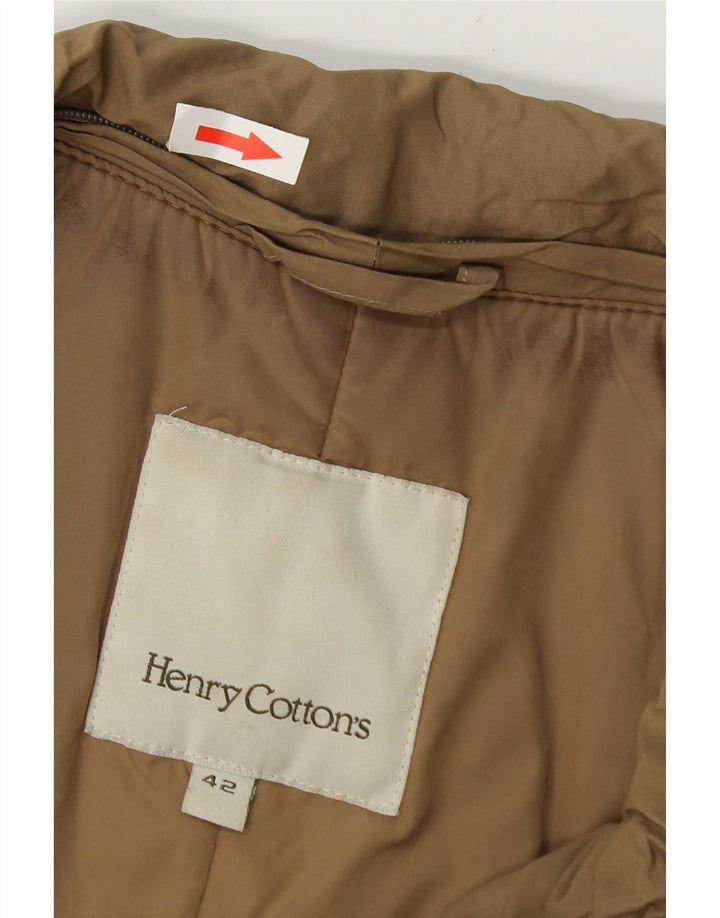 Henry Cottons Veste utilitaire ceinturée pour femme IT 42 Kaki moyen polyamide