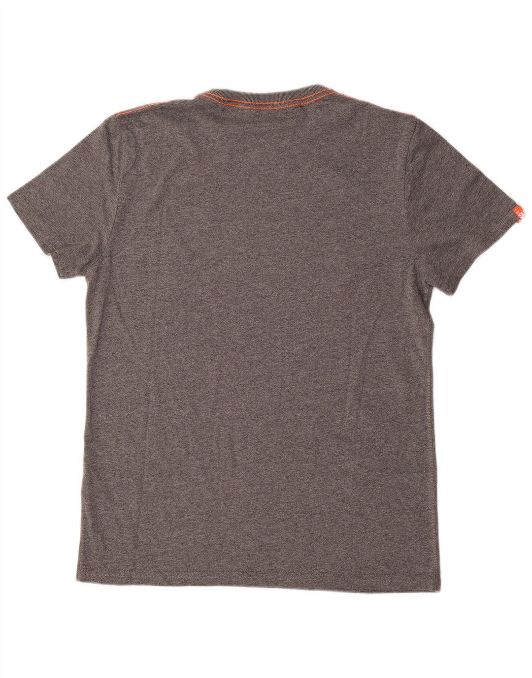 Superdry T-Shirt Graphique Top XL Gris Coton Homme