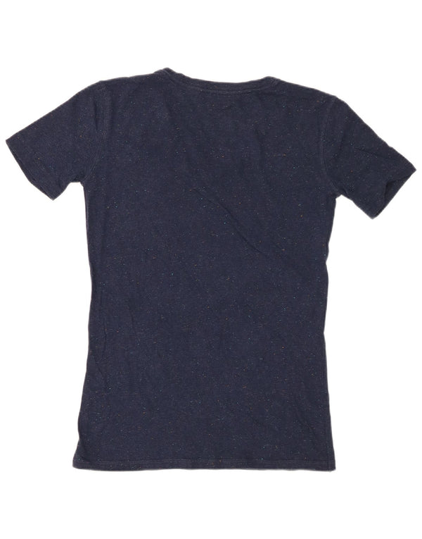 Carhartt T-shirt coupe décontractée pour femme US 16/18 XL Bleu marine moucheté