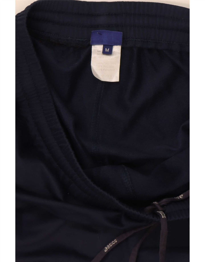 Asics Pantalon De Survêtement Homme Bleu Marine Moyen Polyester