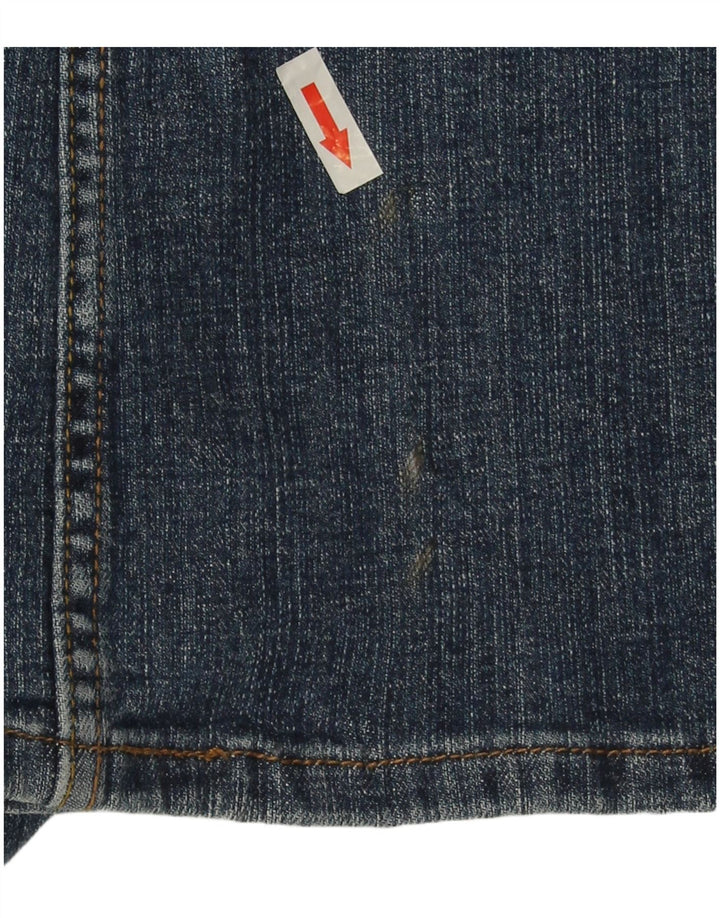 LEVI'S Jean bootcut super bas 518 pour femme US 5 Medium W28 L31 Bleu Coton