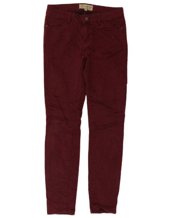 Fat Face Pantalon skinny décontracté pour femme UK 8 Small W28 L27 Marron