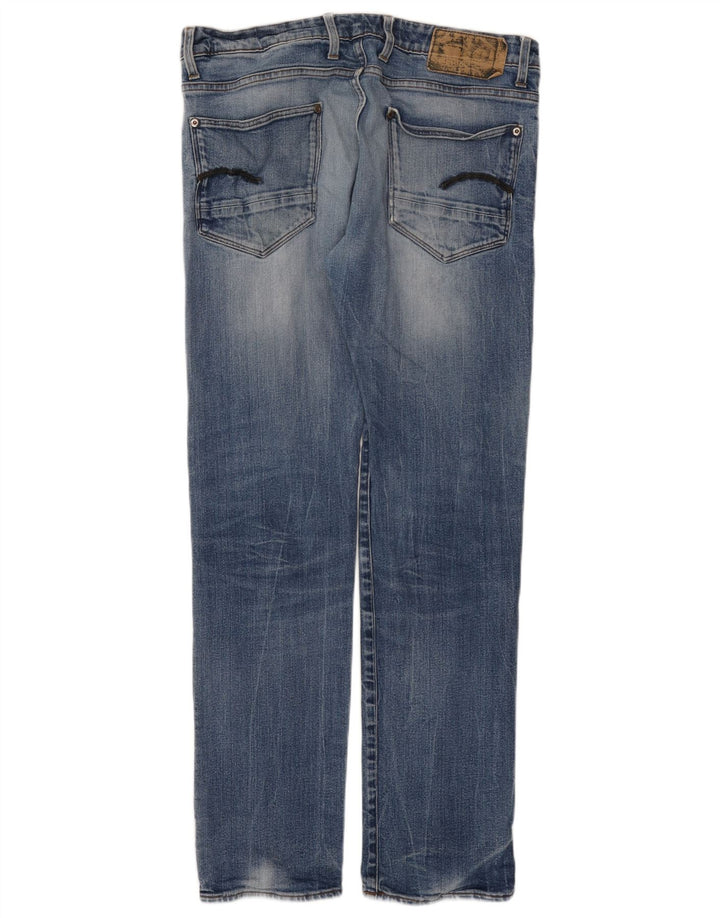 G-Star Jean droit homme W34 L34 bleu coton