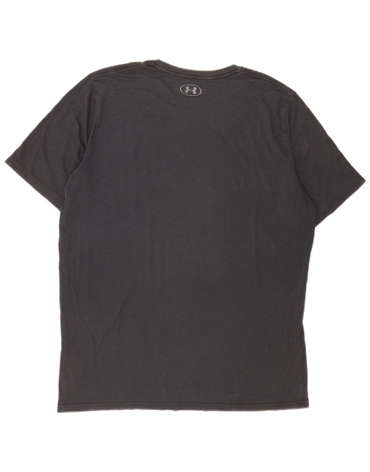 Under Armour T-Shirt Homme Top 2XL Noir Coton