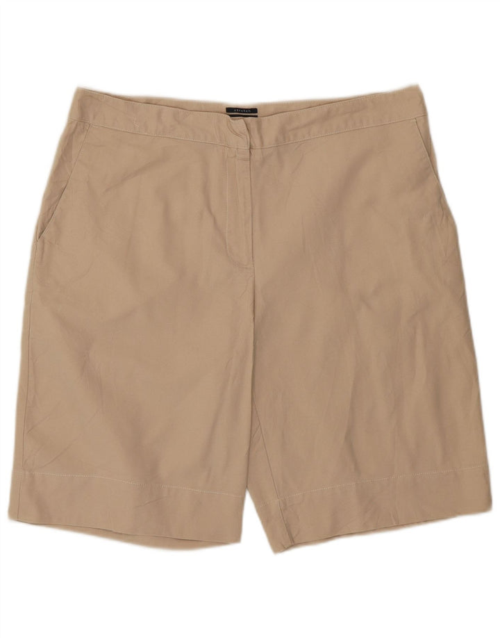 IZOD Short Chino Femme US 12 Large W34 Coton Beige