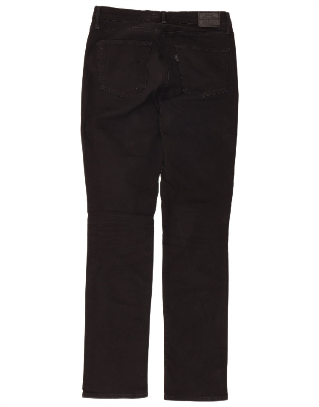 LEVI'S Jean droit taille haute 724 femme W31 L31 coton noir